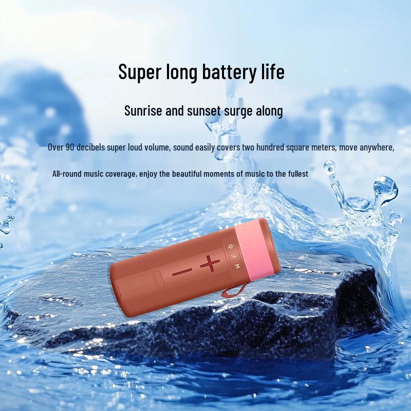 L-43 Bluetooth Speaker: Hi-Fi Sound, Long Battery, Dazzling Lights, Surround Sound, Desktop Voice Calls