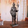 Medieval Warrior Armor Models Ancient Roman Knight Ornament,European Vintage Art Armor Warrior Home Room Decor Office Decoration