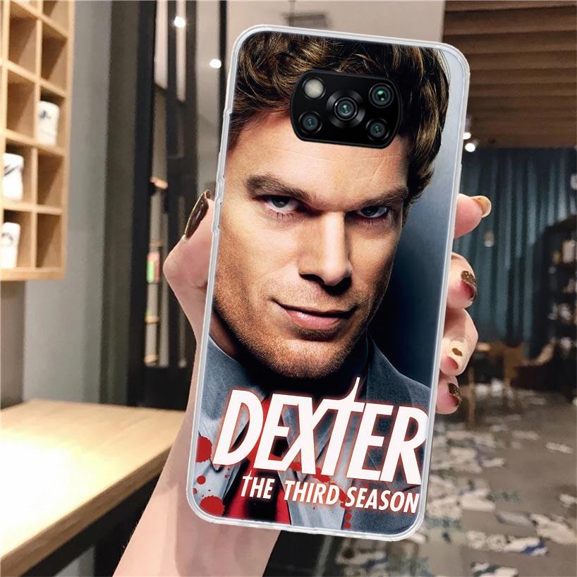 TV Show Dexter Morgan Soft Phone Case For Xiaomi Poco X3 X5 X6 X7 Pro X4 NFC F7 Ultra F6 F5 M6 M5S M4 M3 F4 Gt F3 Fundas Cover