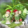 2x Fairy Statue Garden Decoration Sculpture for Balcony Outdoor