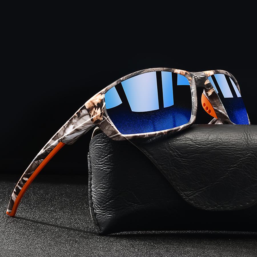Vintage Sport Sunglasses UV400 for Men Women Driving Fishing Cycling Mountaineering Outdoor Activities Fashion Sun Glasses