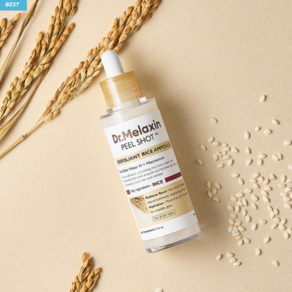 Dr.Melaxin Peel Shot Exfoliating Rice Ampoule (80ml)