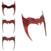 Stunning Wandavision Mask For Halloween Featuring Adorable Visions And Scarlet Witch Design