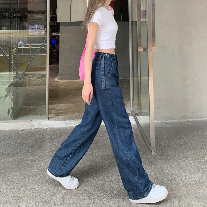 Loose Women Denim Jeans Streetwear 