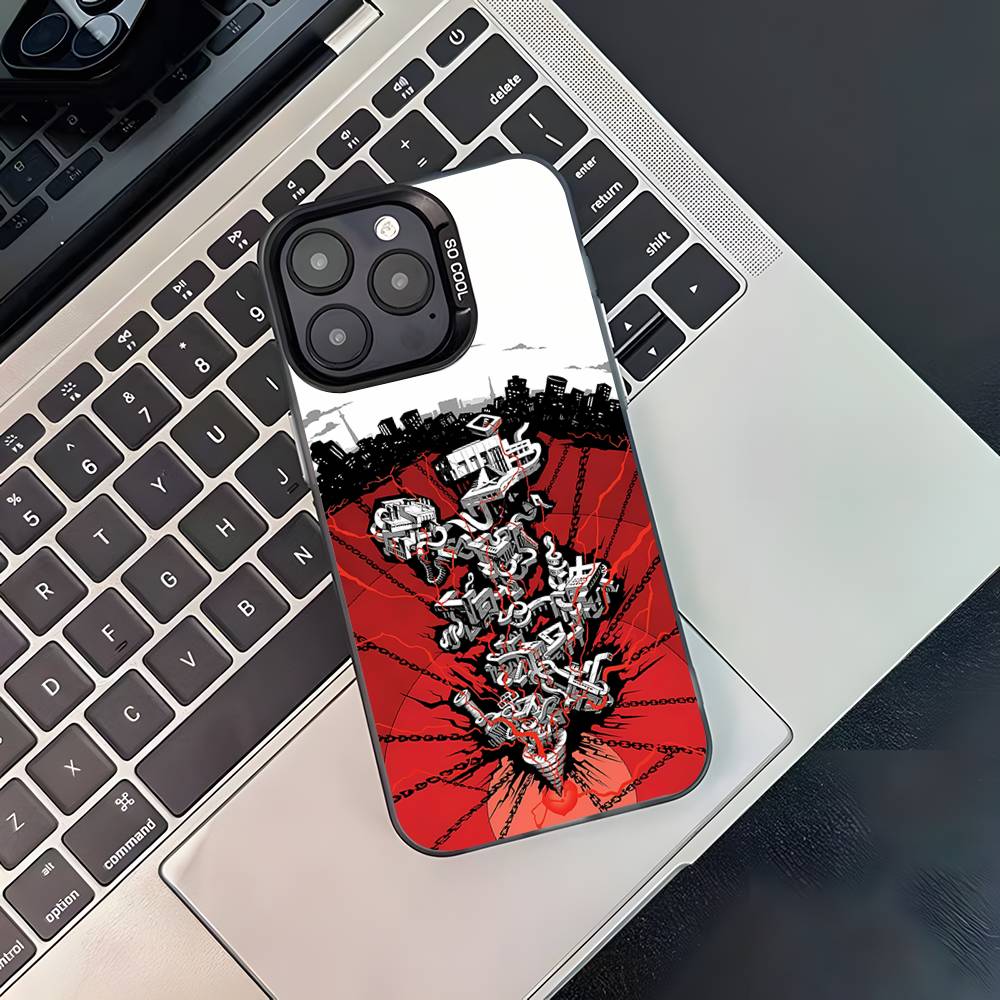 

Game P-PersonaS 5 Phone Case For iPhone 17,16,15,14,13,12,11,Pro,Max,Plus,Black Matte Shockproof Cover iPhone12PROMAX