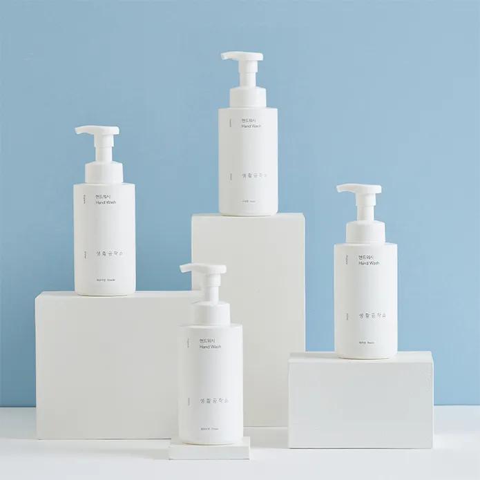 

Living Workshop Контейнер для жидкого мыла 500 мл x 1 + Запасной блок 400 мл x 2 Green Grape Flavor