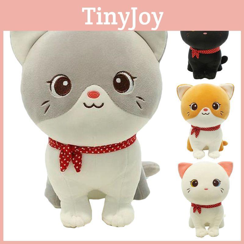 Cat Cute Soft Plush Toys Stuffed Pause Pillow Home Decor Gift Doll For Kids Girl
