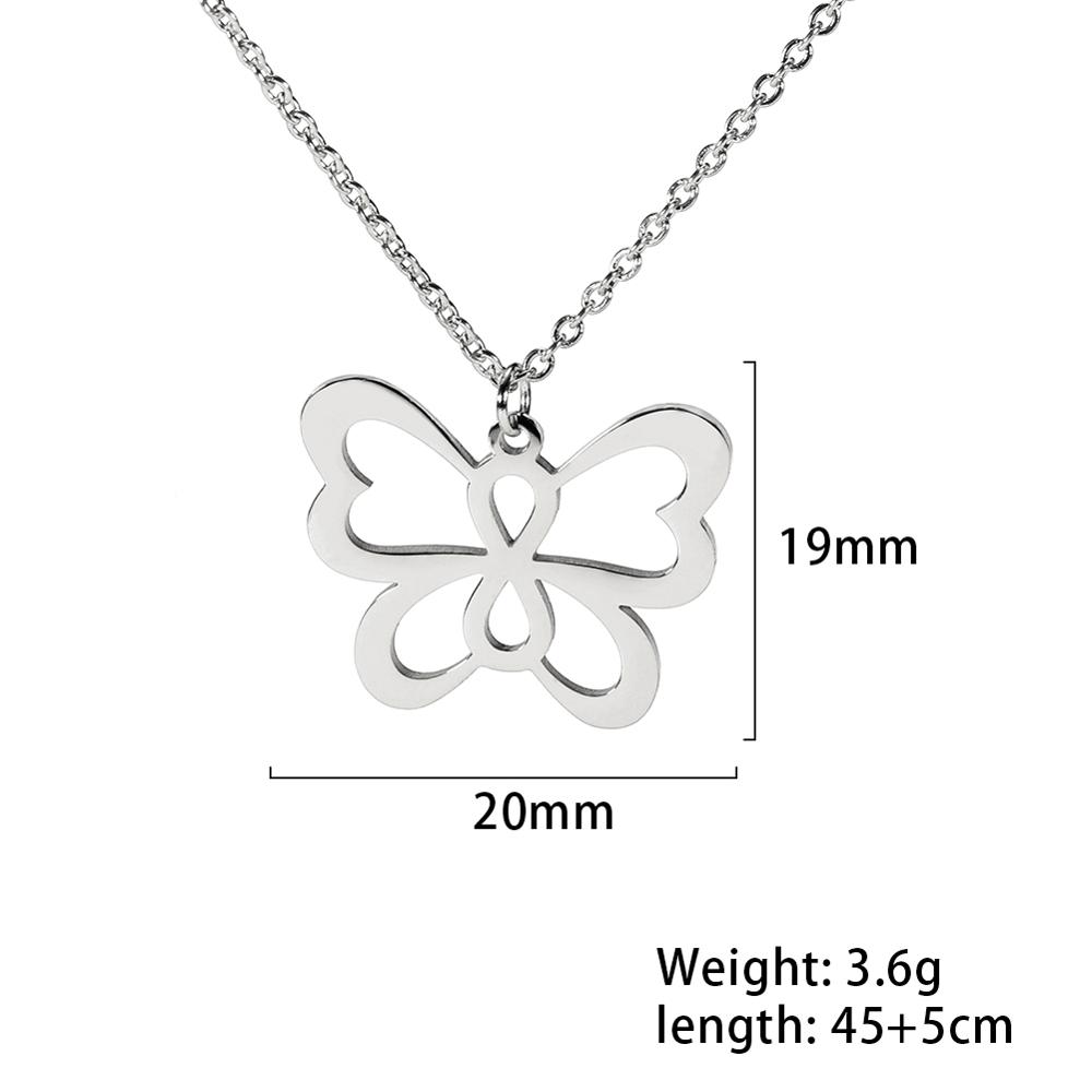 Xiaomi Skyrim Stainless Steel Animal Choker Necklace Dog Cat Dolphin Penguin Seahorse Pendant Necklaces Jewelry Gift for Women
