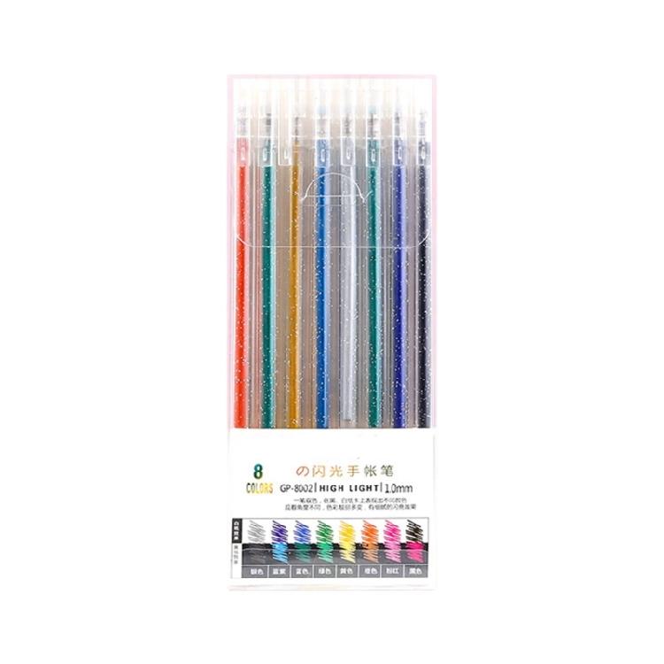 Glitters Gel Pen Multiple Color Glitters Pen for Making Card Colored Gel Marker for Coloring Journaling Drawing Craft