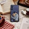 Aesthetic Violet E-Evergarden   Phone Case For Samsung S 25,24,23,22,30,21,10,9,Ultra,Plus,Lite,FE,4,5 G Soft Black Case