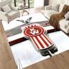 Key Brand Emblem Square rugs are a great choice for living rooms, bedrooms, home décor, and as gifts.