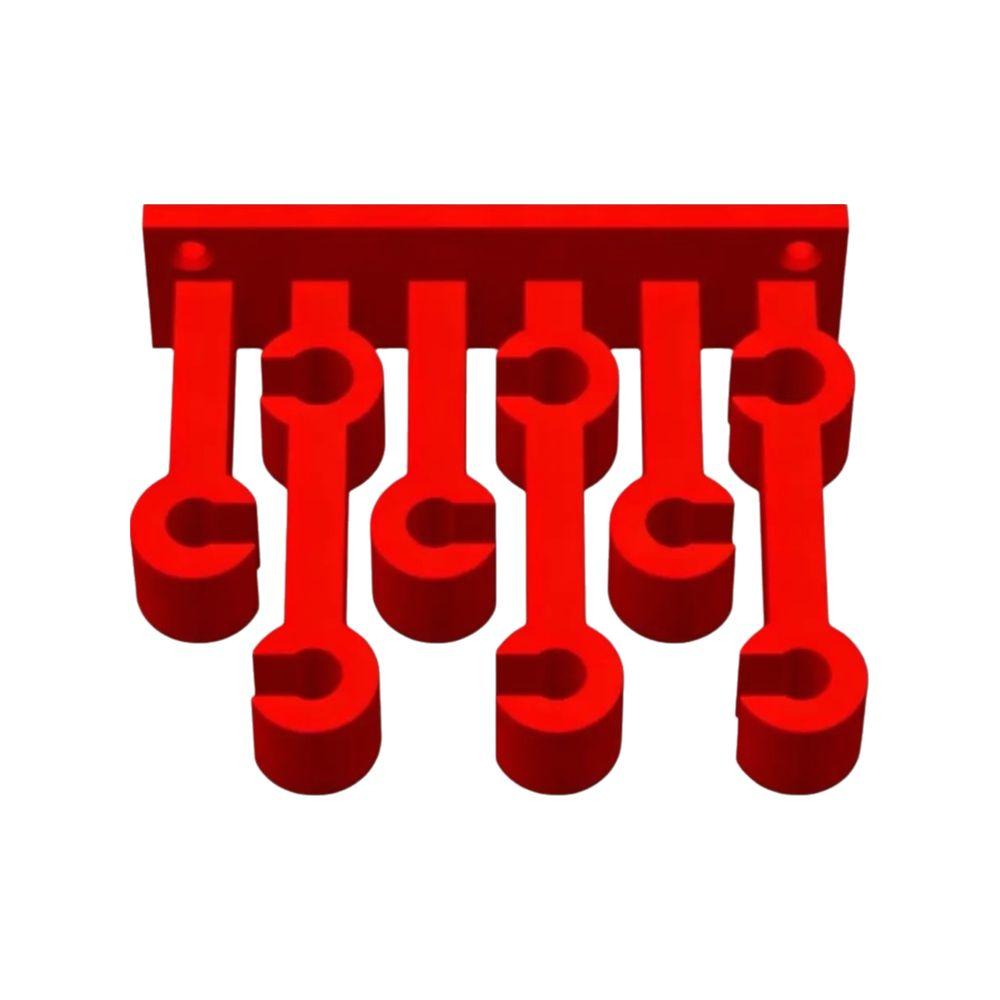 3D Printed Wall Mount Multi-Function Tool Storage Rack  Screwdriver Organizer