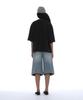 PARTIMENTO WOMEN Luched Drape Hat_Melange