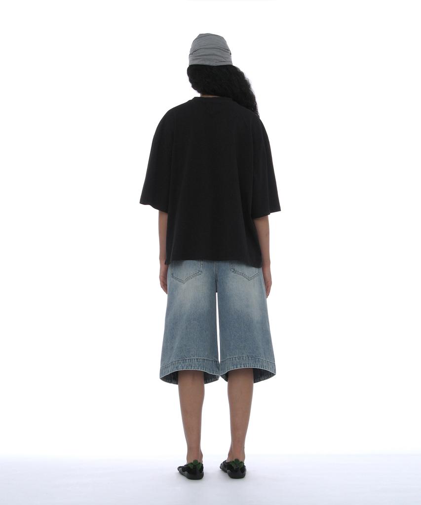 PARTIMENTO WOMEN Luched Drape Hat_Melange