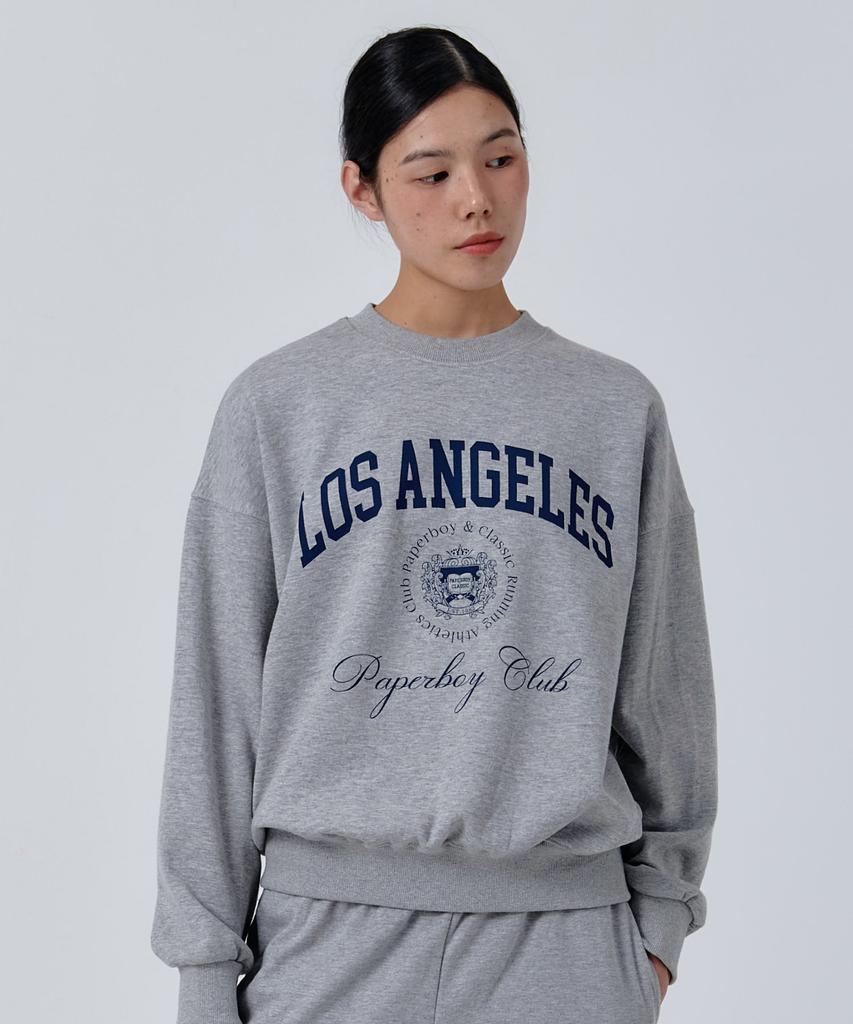 PAPERBOY Los Angeles Sweatshirt-Melange