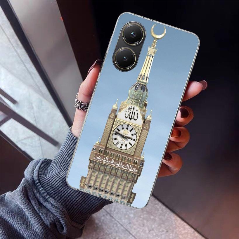 

Islam Muslim Mosque Phone Case For Xiaomi Poco X7 X6 X5 Pro F7 Ultra Redmi 15C 15 13 13C 12 12C 10 10A 10C 9 9A 9C 9T Shell Poco Xiaomi Poco X7