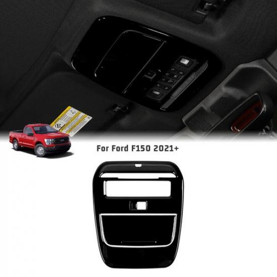 Gloss Top Roof Dome Light Reading Lamp Panel Decor Trim Cover For Ford F150 21+