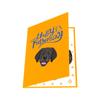 Unique 3D Father's Day Card Black3D Labrador Greeting Card Father's Day Greeting Card Graduation for Dog Enthusiasts