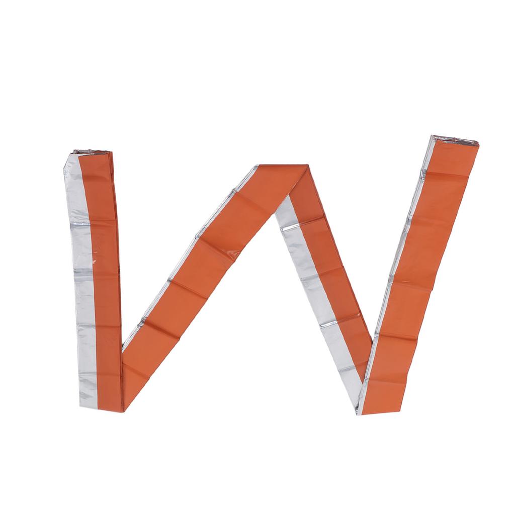 Emergency Blanket Windproof Waterproof Thermal Blanket for Outdoors Camping Hiking Orange