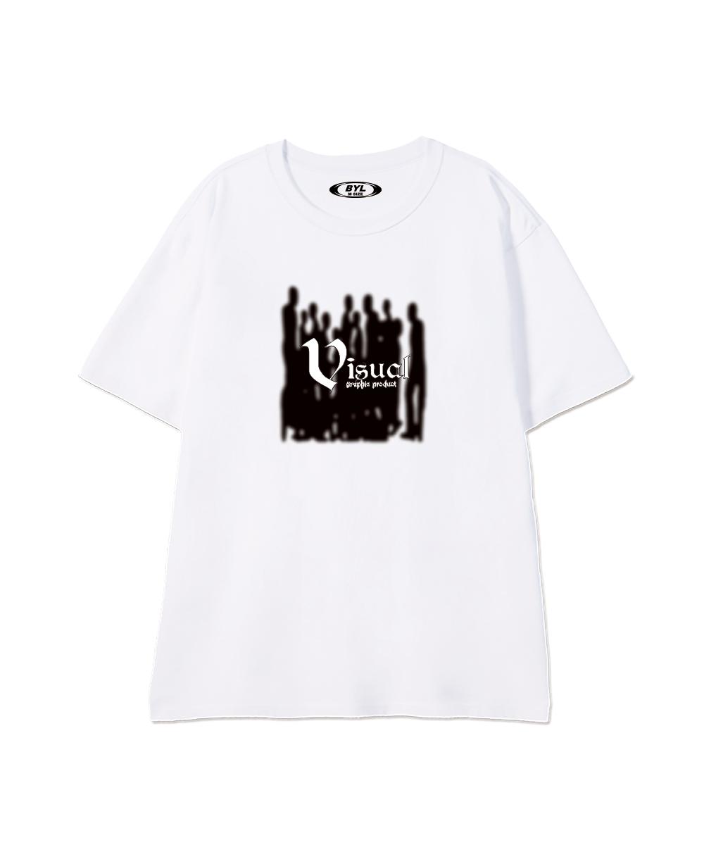 Biel Shadow People Short Sleeve T-Shirt White M