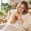 Sensory Toys for Anxiety Relief Realistic Cookie Squishy Stress Toy, Soft Fidget Ball, Processing Cute Baked Portable Hand Exerciser Kids And