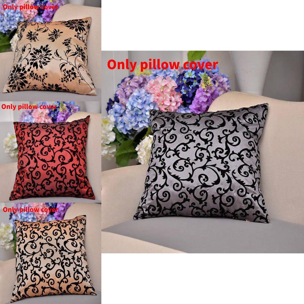 Modern Minimalist Plush Velvet Cushion Cover For Sofa Bed And Office Decor In Various Colors