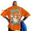 One Piece Nami Anime Manga T-Shirt Tee Casual Costumes Polyester Unisex