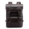 Backpack Trendy Retro Men's Business Computer Backpack Travel Large Capacity Waterproof Leather Backpack