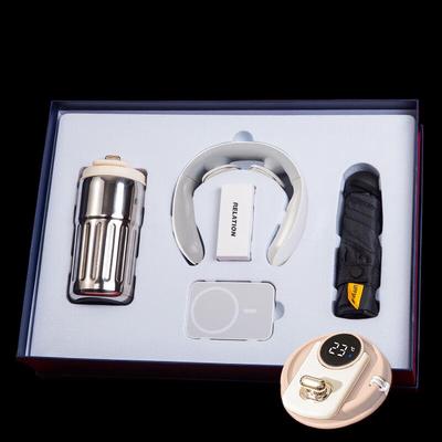 F6 Rechargeable Cervical Massager 4-Piece Set CN Plug (adapter Included)