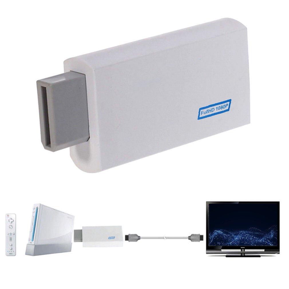 1080P Wii2 HDMI-compatible Converter Wii to HDMI-compatible Adapter Full HD 3.5mm Audio for PC HDTV Monitor Display Dropshipping