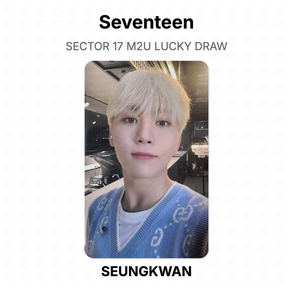 Seventeen SECTOR 17 M2U ESTRAZIONE FORTUNATA Fotocard Ufficiale