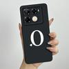 for Infinix Note 40 4G X6853 / Note 40 Pro 4G 5G X6850 X6851 / Pro Plus X6851B Phone Case Cute Letters Silicone Shockproof Cover