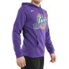 Nike NBA Classic Logo Utah Jazz, Hooded Comfortable Casual Versatile Thermal Fleece Lined Long Sleeved Sweatshirt Men's CI4540-504