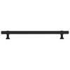 Furniture Handles 5 Pcs Black 192 Mm Stainless Steel