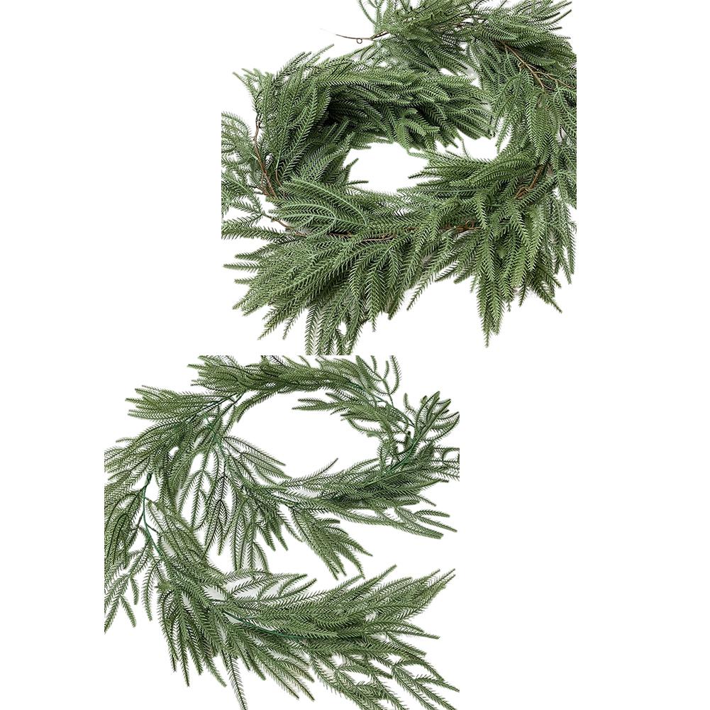 Christmas Pine Garlands Realistic Winter Greenery Pine Garland Holiday Season Indoor Outdoor