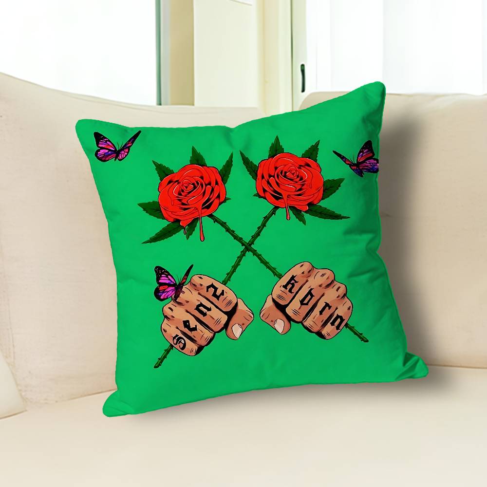 E-Eladio C-Carrion Sauce Boyz Pillow Cases for Bedroom Living Room Sofa Home Decor Polyester Cushion Cover with Zipper