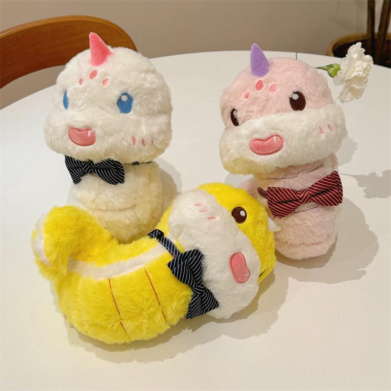 Adorable Dragon Year Plush Snake Baby Doll For Kids Festive Gift Unique Design