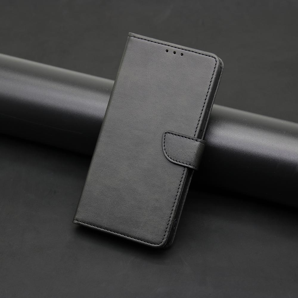 Cell Phone Case for Honor X9a 5G/X40 5G/Magic5 Lite 5G PU Leather Calf Texture Stand Wallet Phone Cover