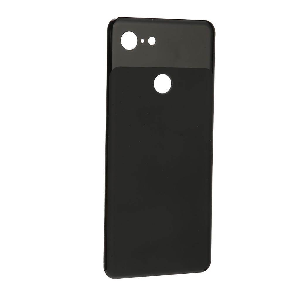 5.5in Battery Back Glass Rear Cover Replacement Black Battery Back Housing Door for Google Pixel 3 G