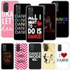 I Love Dance Phone Case For Xiaomi Redmi Note 15 14 13 12S 12 Pro Plus 11S 11E 11 11T 10S 10 Art Soft Pattern Cover Redmi Note 1