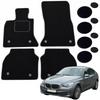 Velour Floor Mats Bmw 5 F07 Gran Turismo Gt 2010 - 2017 Car Mats B