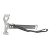 Outdoor Camping Ground Hammer Starter Aluminum Alloy Handle Multifunctional Tool Hammer with Flat Shovel Head for Tent and Canop
