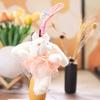 Cute Rabbit Plush Toy With Pp Cotton Filling For Bag Accessories And Gifts