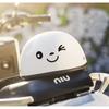 1 Sheet Helmet Electric Car Smiling Face Decals Chiikawa Emoticon Sticker Air Conditioner Diy Decorative Stickers