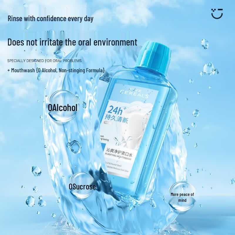 

Korean Grains Fresh Breath & Plaque Control Mouthwash