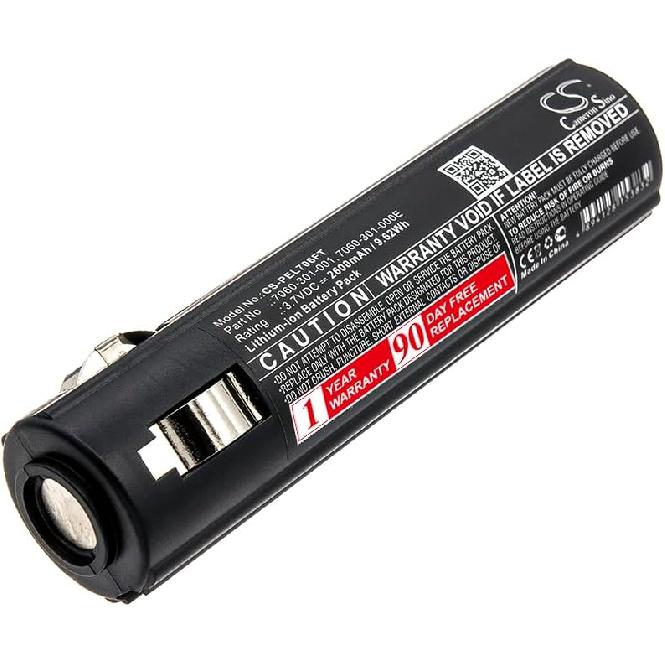 Pelican 7060 Replacement Battery for Pelican 7060 7069 7060-301-000-1 7060-301-000E 7060-301-001 (3.7V) (2600mAh) 2600mAh