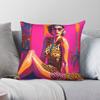 Shes A Lady Pop Art Square Pillowcase Polyester Linen Velvet Printed Zip Decor Sofa Cushion Case x