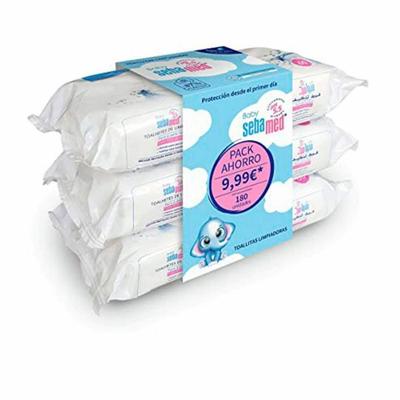 Baby Wipes BABY WIPES CLEANING Set 3 X 60