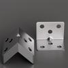 10Pcs Stainless Steel L Corner Brace Heavy Duty Furniture Joint Corner Brackets 90 Degree Fixed Brackets Hardware