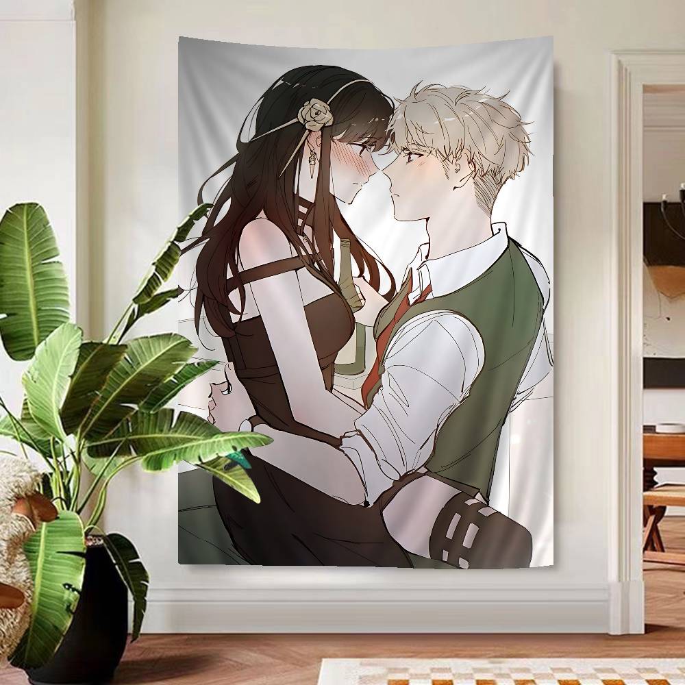 Anime Spy x Family Printed Large Wall Tapestry Cheap Hippie Wall Hanging Bohemian Wall Tapestries Mandala Home Decor